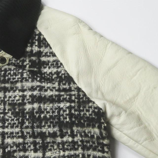 ウノピュウノウグァーレトレ 1piu1uguale3 日本製 TWEED DONKEY ZIP