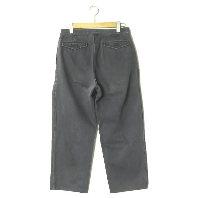 RE-PURPOSE リパーパス 日本製 VELCRO AJUST PANTS ベルクロアジャストパンツ REPU17SS03A M グレー タック ワイド デニム mc65315 |  | 01