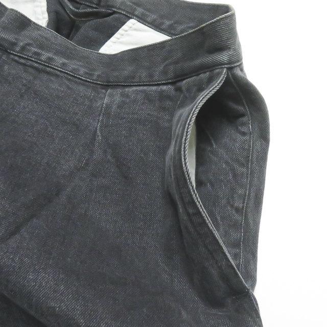 RE-PURPOSE リパーパス 日本製 VELCRO AJUST PANTS ベルクロアジャストパンツ REPU17SS03A M グレー タック ワイド デニム mc65315 |  | 04