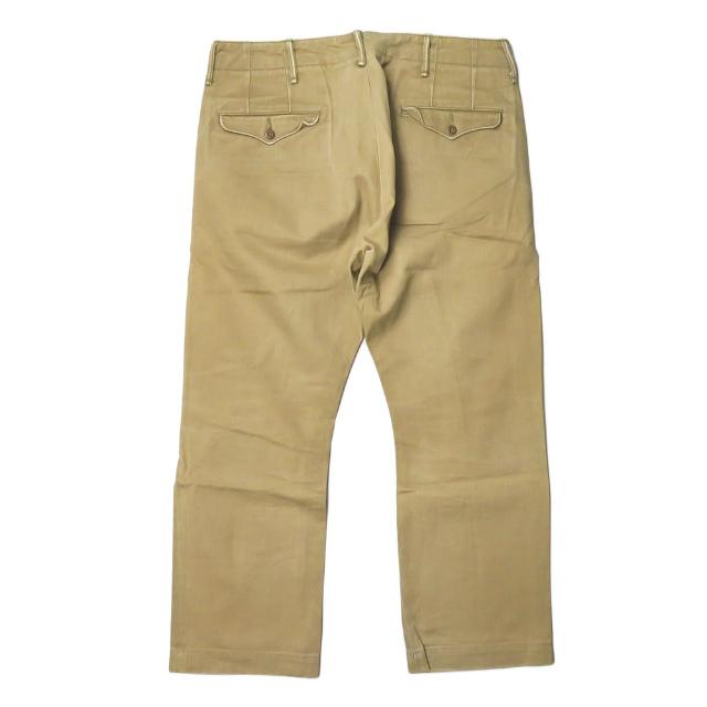 ダブルアールエル RRL OFFICERS FIELD CHINO TROUSER 10.8oz オフィサーズフィールドチノトラウザー 32 ベージュ  パンツ ボトムス