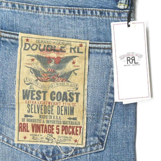 ダブルアールエル RRL アメリカ製 VINTAGE 5 POCKET JEANS ダブルアールエル RRL アメリカ製 VINTAGE 5 POCKET JEANS