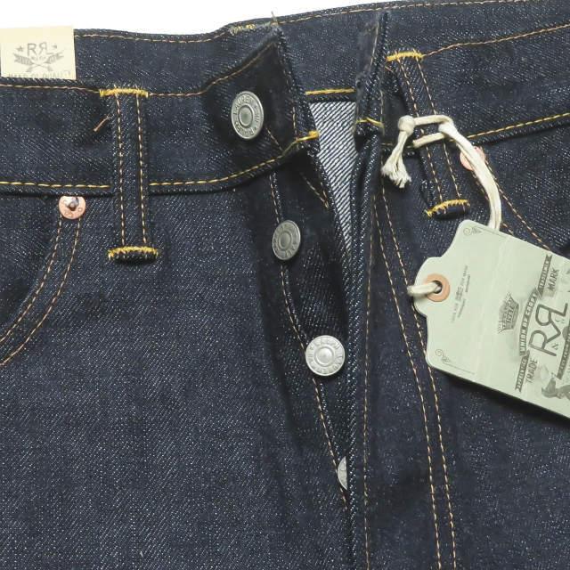 ダブルアールエル RRL アメリカ製 VINTAGE 5 POCKET JEANS RIGID EAST WEST ヴィンテージ  セルビッジ5ポケットジーンズ リジッド 04B-V5 32 デニム パンツ