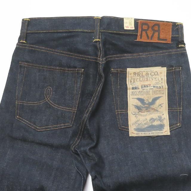 ダブルアールエル RRL アメリカ製 VINTAGE 5 POCKET JEANS RIGID EAST WEST ヴィンテージ  セルビッジ5ポケットジーンズ リジッド 04B-V5 32 デニム パンツ