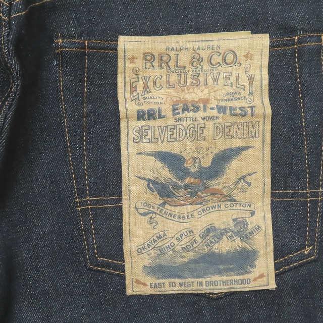 ダブルアールエル RRL アメリカ製 VINTAGE 5 POCKET JEANS RIGID ダブルアールエル RRL アメリカ製 VINTAGE 5 POCKET JEANS RIGID