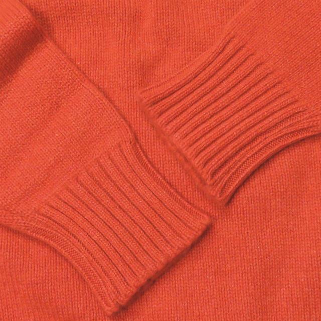 ウィリアムロッキー WILLIAM LOCKIE x UNITED ARROWS 別注 スコットランド製 クルーネックニット 1113-343-4071 40 オレンジ セーター ウール |  | 05