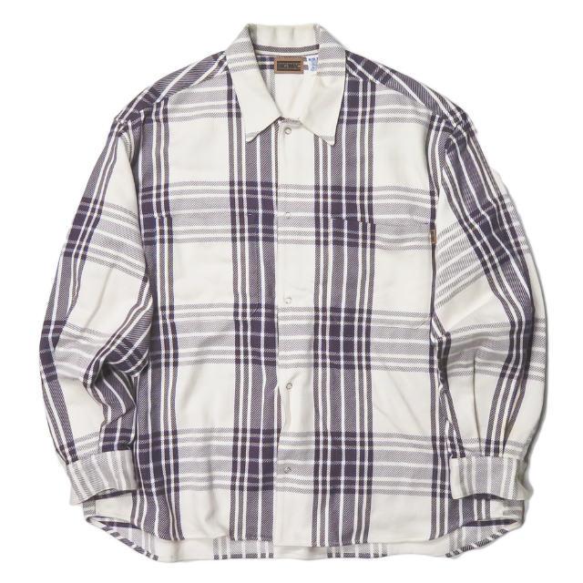 ＜H＞CHECK WIDER SHIRT h beauty&youth H BEAUTY&YOUTH CHECK WIDER SHIRT/シャツ