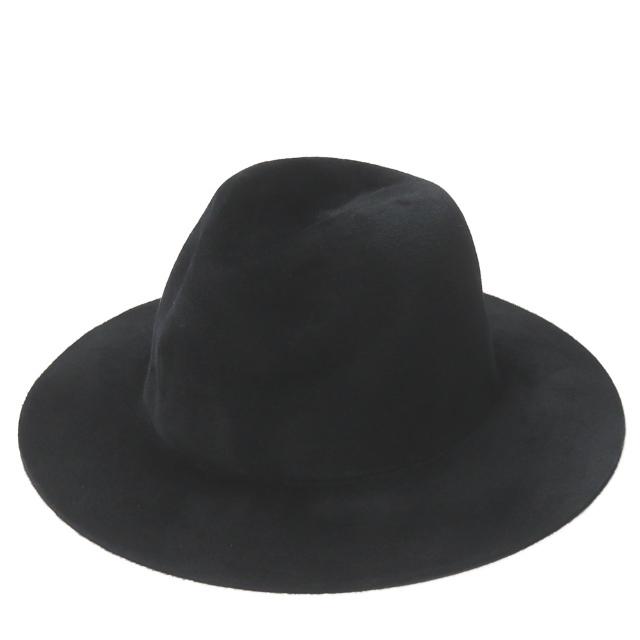 アダムエロペ ADAM ET ROPE TONAK ウールフェルトハット ONE ブラック ワイドブリム チェコ 帽子 | 