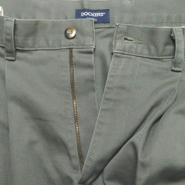 ドッカーズ DOCKERS コットンツイル2タックワークパンツ WPL423 32 オリーブ トラウザーズ ボトムス |  | 04
