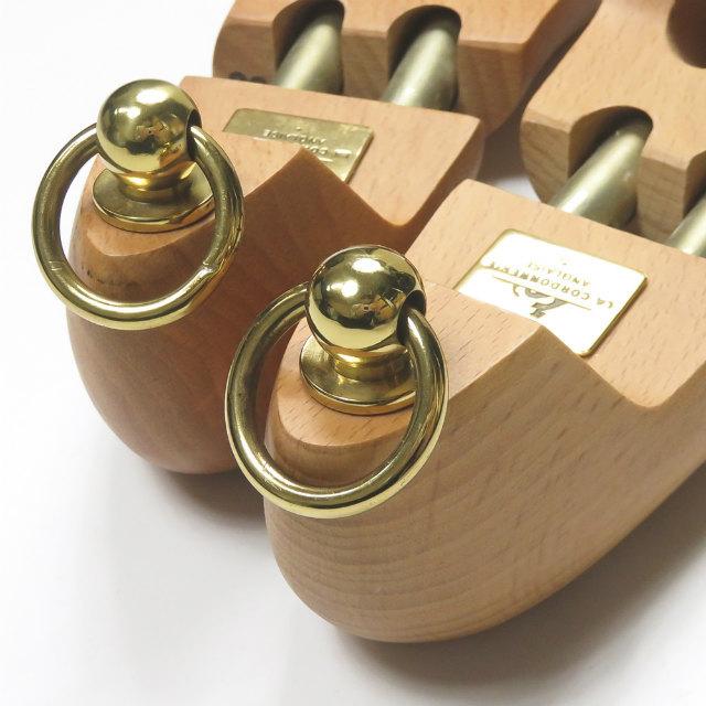 ラ・コルドヌリ・アングレーズ LA CORDONNERIE ANGLAISE 純正 木製 シューツリー 38(23cm-24cm) ベージュ シューキーパー |  | 04