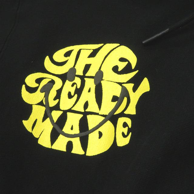 レディメイド READYMADE 20SS 日本製 SMILE HOODIE スマイルフーディー RE-CO-BK-00-00-106 M ブラック スウェット パーカー トップス |  | 05