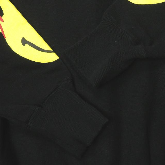 レディメイド READYMADE 20SS 日本製 SMILE HOODIE スマイルフーディー RE-CO-BK-00-00-106 M ブラック スウェット パーカー トップス |  | 09