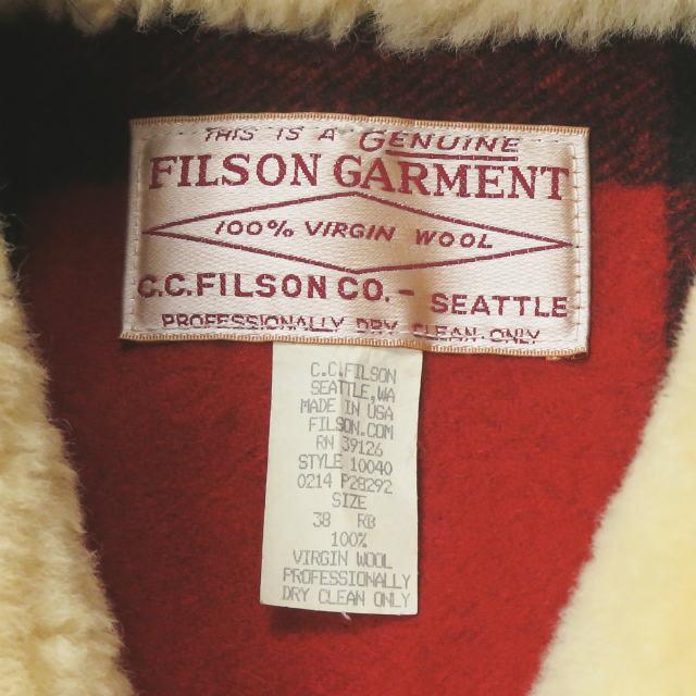 フィルソン FILSON アメリカ製 Lined Wool Packer Coat ウールパッカー