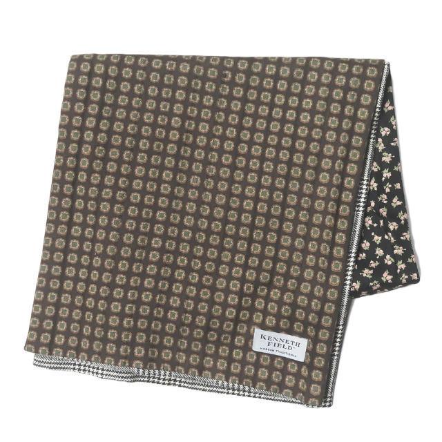 新作人気モデル ケネスフィールド KENNETH FIELD scarf 3layer 3フェイス 小物