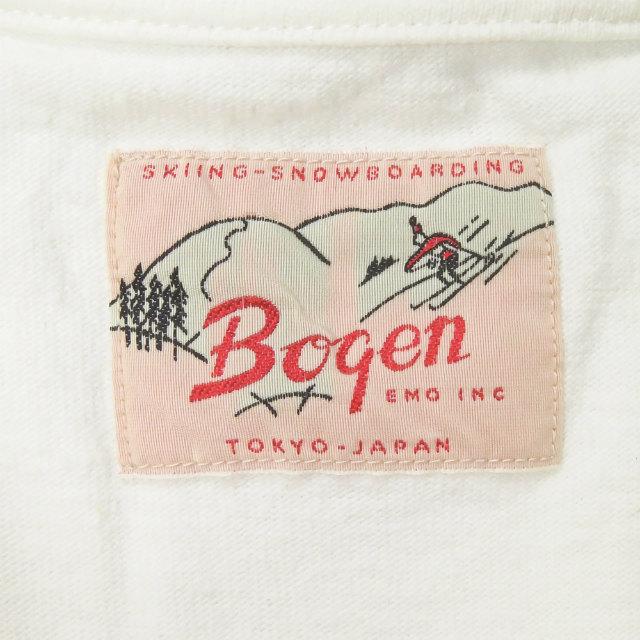 ボーゲン BOGEN 日本製 THE SUMMER SKIING T プリントクルーネックTシャツ BG-18 L ホワイト 半袖 スキー トップス |  | 02