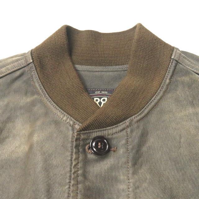 新品　RRL コットン フライトジャケットウォッシュド　オリーブ　ラルフローレン 新品 RRL コットン フライトジャケットウォッシュド オリーブ