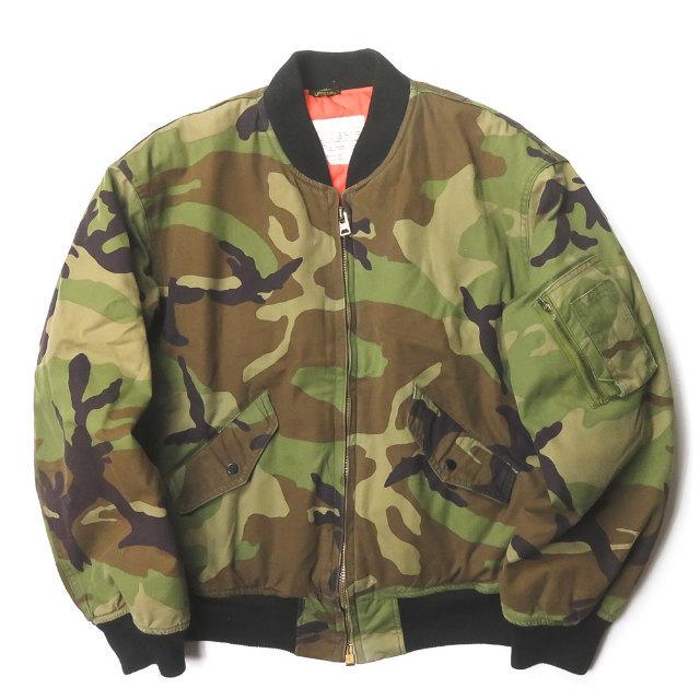 ヒューストン HOUSTON MA-1 CAMO フライトジャケット M-1943 C