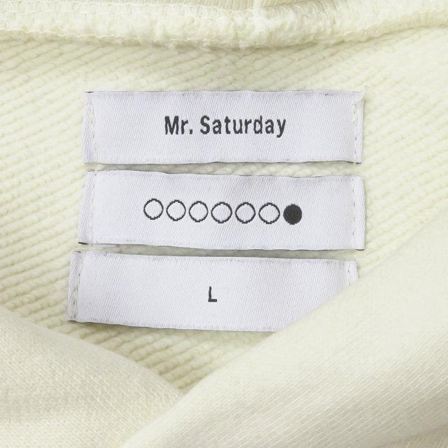 Mr.Saturday ミスターサタデー 20AW BAD MUSIC FOR BAD PEOPLE HOODIE バックプリント スウェットプルオーバーパーカー L ベージュ mc66442 |  | 02