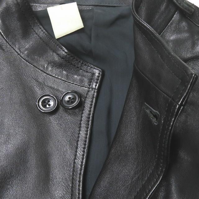 品】N.HOOLYWOOD エヌハリウッド ジャケット 黒 ラムレザー
