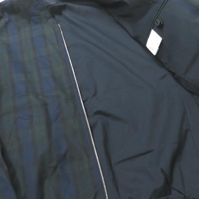 一番の セール【美品】山内 リブ付きジップジャケット 4 ブラック