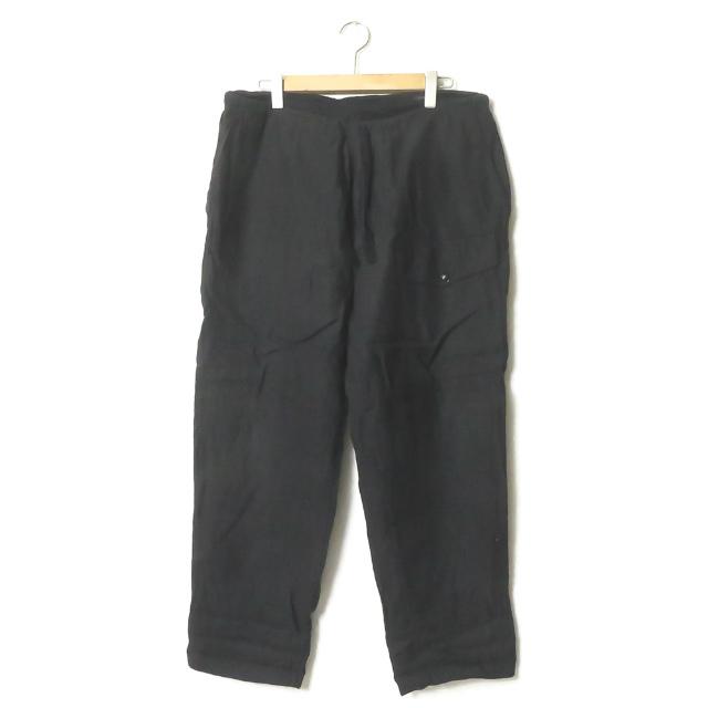 コモリ COMOLI 日本製 Linen Brushed Drawstring Pants リネン コモリ COMOLI 日本製 Linen Brushed Drawstring Pants リネン