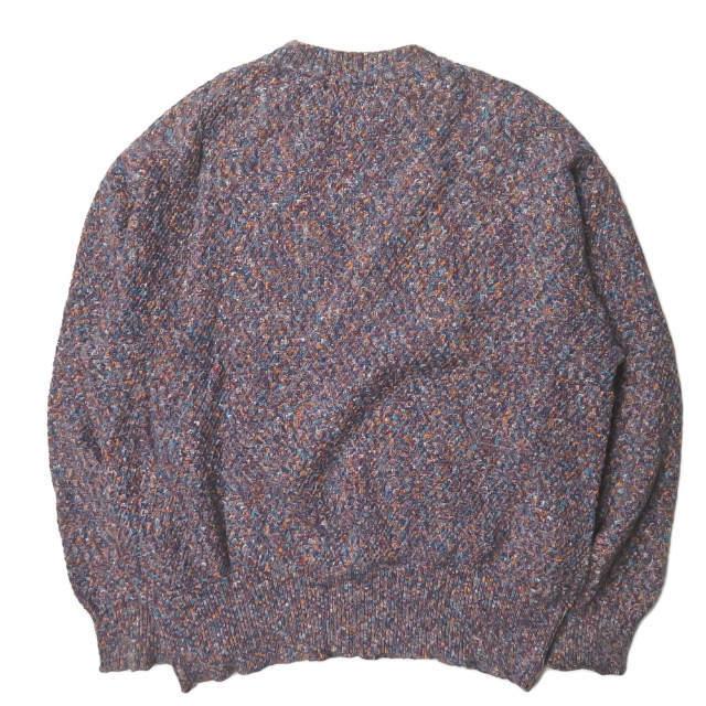 UNITUS ユナイタス 18SS 日本製 MARBLE KNIT マーブルニット M MIX 