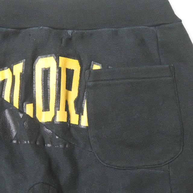 インク ink 日本製 Remake Sweat Shorts リメイクスウェットショーツ M ブラック ショートパンツ ボトムス |  | 06
