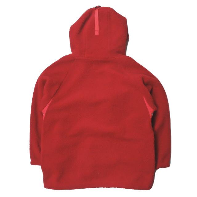 ザ ナーディーズ THE NERDYS 日本製 FLEECE p/o parka フリースプルオーバーパーカー TF7C04 S レッド トップス |  | 01