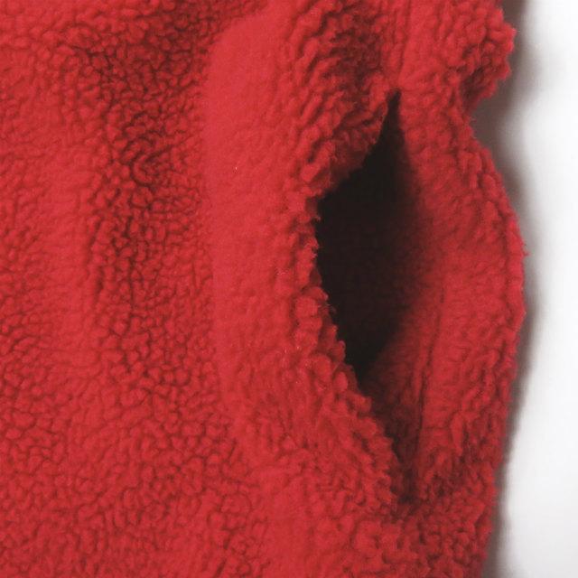 ザ ナーディーズ THE NERDYS 日本製 FLEECE p/o parka フリースプルオーバーパーカー TF7C04 S レッド トップス |  | 10