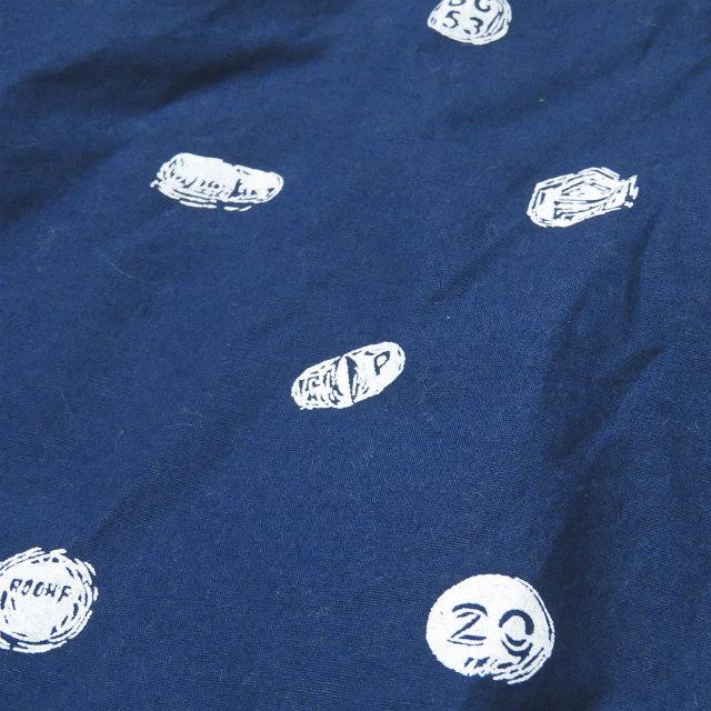 スリーピージョーンズ SLEEPY JONES ポーランド製 PILLS パイピング パジャマシャツ 11-11-1345-477 M ネイビー 長袖 コットン 総柄 トップス |  | 06