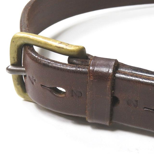 ジャベツクリフ JABEZ CLIFF イギリス製 STIRRUP LEATHER BELT スティラップ サドルレザーベルト 32 ブラウン |  | 01