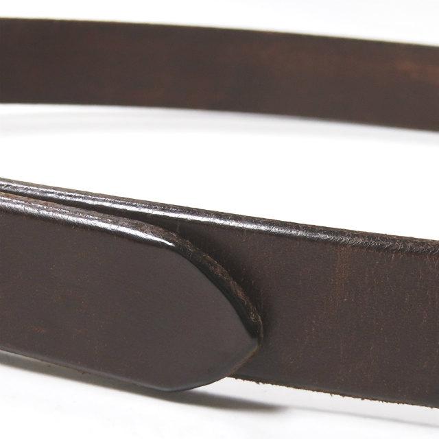 ジャベツクリフ JABEZ CLIFF イギリス製 STIRRUP LEATHER BELT スティラップ サドルレザーベルト 32 ブラウン |  | 02