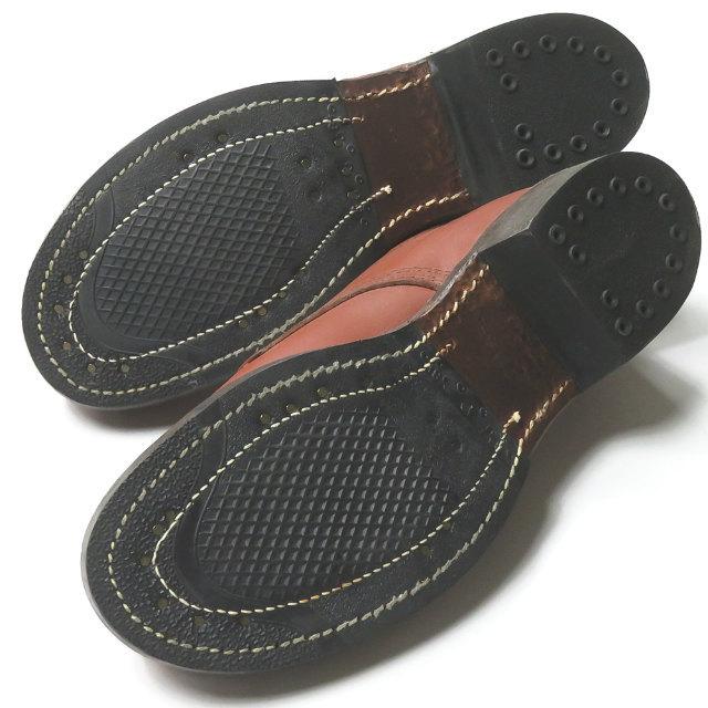 ユケテン YUKETEN アメリカ製 POSTMAN SHOES ポストマンシューズ 31355 US8.5C(26.5cm) ブラウン プレーントゥ 外羽根 革靴 レザーシューズ シューズ |  | 10