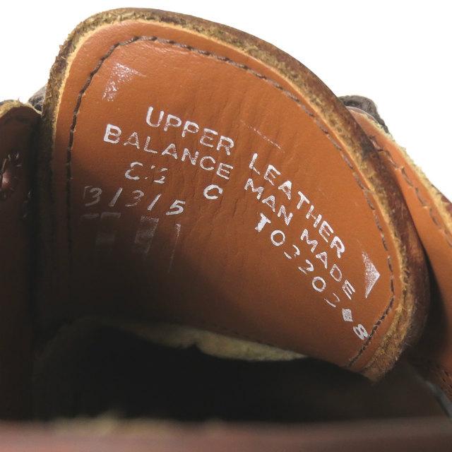 ユケテン YUKETEN アメリカ製 POSTMAN SHOES ポストマンシューズ 31355 US8.5C(26.5cm) ブラウン プレーントゥ 外羽根 革靴 レザーシューズ シューズ |  | 11