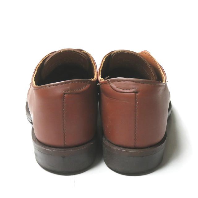 ユケテン YUKETEN アメリカ製 POSTMAN SHOES ポストマンシューズ 31355 US8.5C(26.5cm) ブラウン プレーントゥ 外羽根 革靴 レザーシューズ シューズ |  | 03