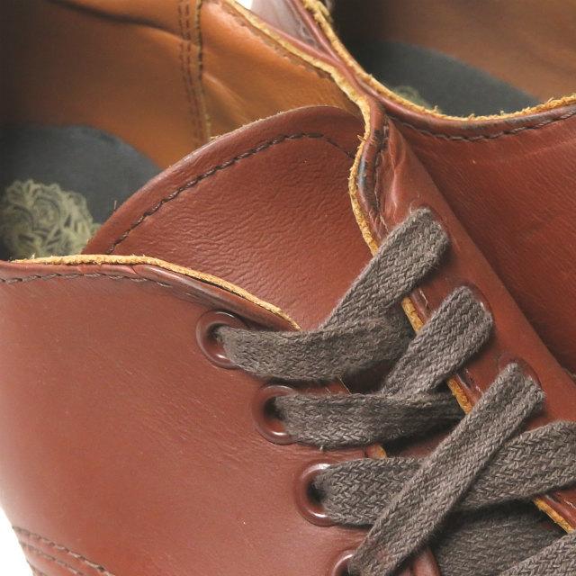ユケテン YUKETEN アメリカ製 POSTMAN SHOES ポストマンシューズ 31355 US8.5C(26.5cm) ブラウン プレーントゥ 外羽根 革靴 レザーシューズ シューズ |  | 07