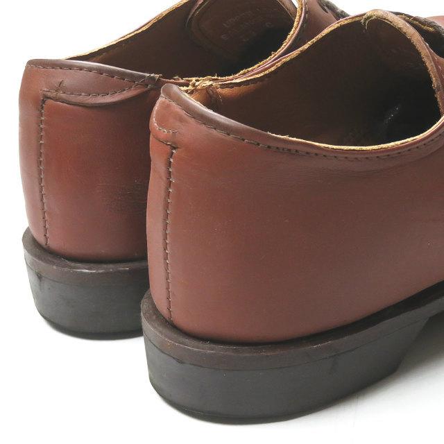 ユケテン YUKETEN アメリカ製 POSTMAN SHOES ポストマンシューズ 31355 US8.5C(26.5cm) ブラウン プレーントゥ 外羽根 革靴 レザーシューズ シューズ |  | 09