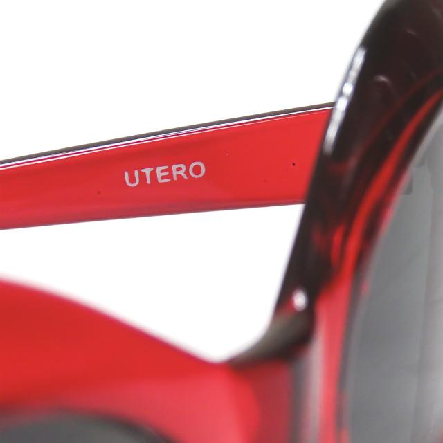 タイフーンマート TYPHOONMART GRUNGE オーバルサングラス クリアレッド/ブラック UTERO 眼鏡 メガネ |  | 07