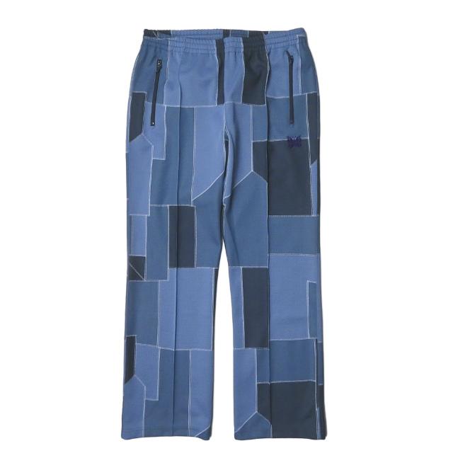 ニードルス Needles 21SS 日本製 TRACK PANTS - POLY JQ. トラックパンツ ポリジャガード IN198 L  PATCHWORK ブルー パッチワーク ジャージ ボトムス : mc66876 : LOOPヤフーショッピング店 - 通販 -  Yahoo!ショッピング