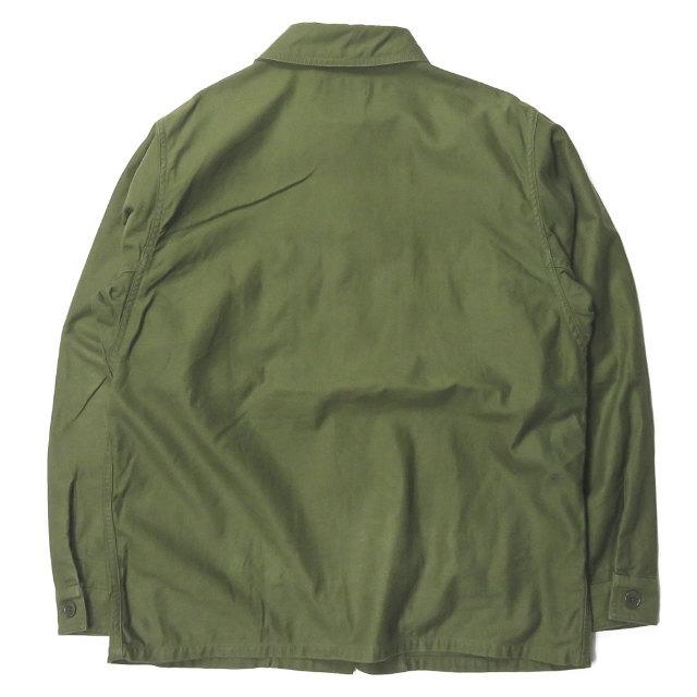 ヤエカライクウェア YAECA LIKE WEAR 20SS 日本製 BAKER SHIRT ベイカーシャツ 20101 38(M) OLIVE(SATIN) ミリタリー トップス |  | 01