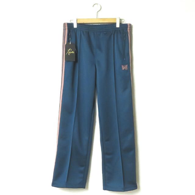 ニードルス Needles 21SS 日本製 Track Pant Poly Smooth トラックパンツ ポリスムース IN181 L TEAL  GREEN イージーパンツ ジャージ ボトムス