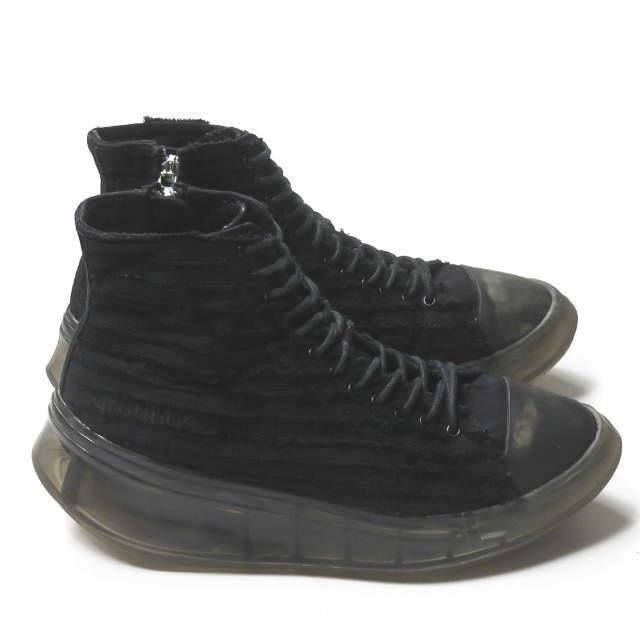 grounds x ROYAL FLASH グラウンズ MIKIO SAKABE 21SS 別注 Hi VORTEX R サイドジップハイカットスニーカー 43(27.5cm) ブラック mc67015 |  | 02