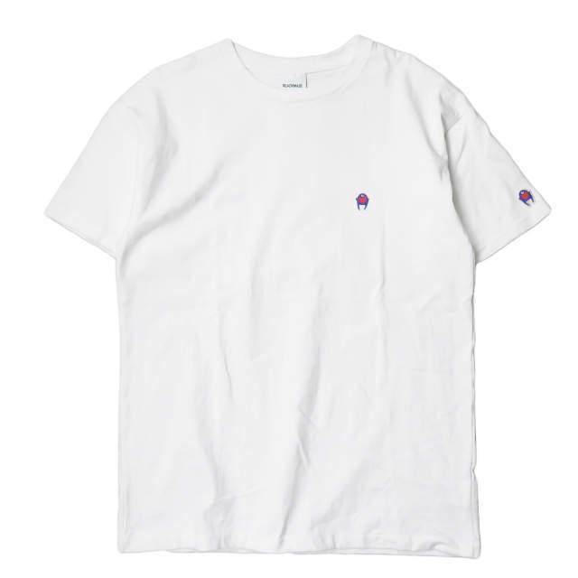 レディメイド READYMADE 21SS 日本製 PIONCHAM T-SHIRT ロゴ刺繍 クルーネックTシャツ RE-C0-WH-00-00-140 M ホワイト トップス | 