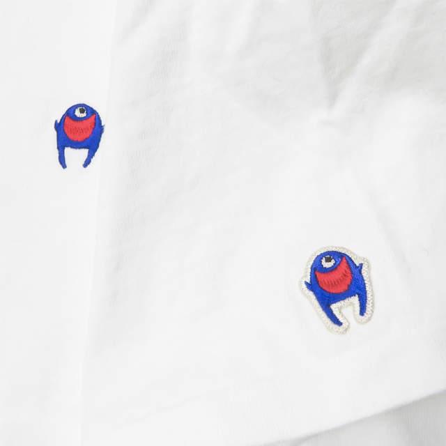 レディメイド READYMADE 21SS 日本製 PIONCHAM T-SHIRT ロゴ刺繍 クルーネックTシャツ RE-C0-WH-00-00-140 M ホワイト トップス |  | 04