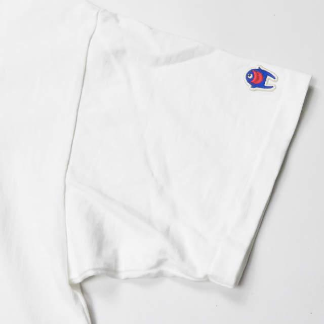レディメイド READYMADE 21SS 日本製 PIONCHAM T-SHIRT ロゴ刺繍 クルーネックTシャツ RE-C0-WH-00-00-140 M ホワイト トップス |  | 05