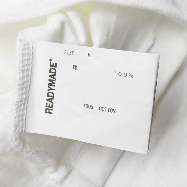 レディメイド READYMADE 21SS 日本製 PIONCHAM T-SHIRT ロゴ刺繍 クルーネックTシャツ RE-C0-WH-00-00-140 M ホワイト トップス |  | 07