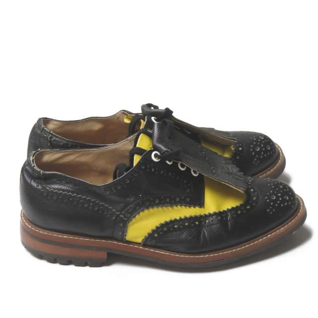 foot the coacher フットザコーチャー キルトタッセル バイカラー