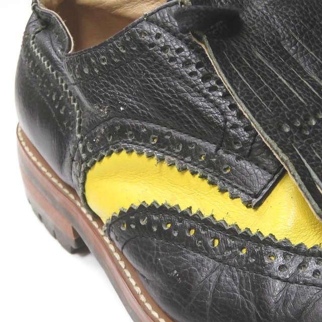 foot the coacher フットザコーチャー キルトタッセル バイカラー