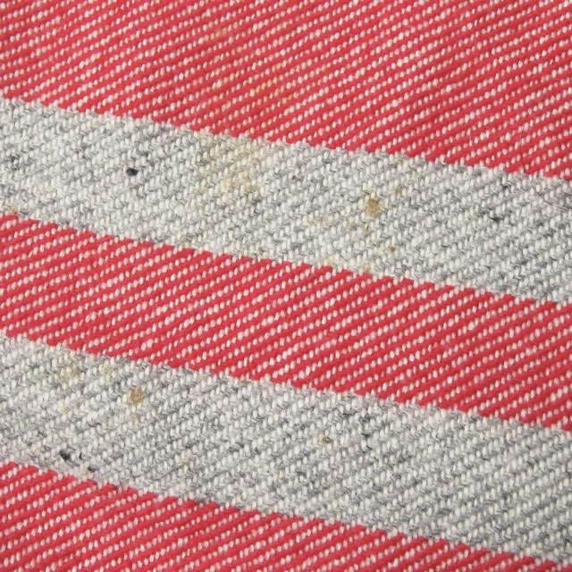 Faribault Woolen Mill ファリボルト ウーレンミル TRAPPER SCARF ウールボーダーマフラー レッド/グレー ストール mc67082 |  | 04