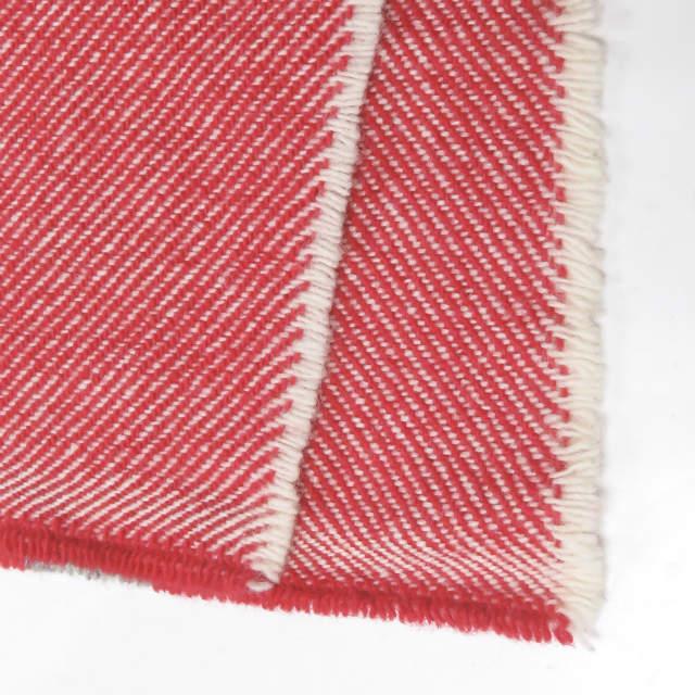 Faribault Woolen Mill ファリボルト ウーレンミル TRAPPER SCARF ウールボーダーマフラー レッド/グレー ストール mc67082 |  | 05