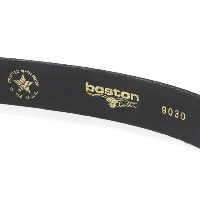 【中古】ボストンレザー BOSTON LEATHER アメリカ製 Sizing Belt レザーサイジングベルト ONE SIZE ブラック MADE IN USA |  | 05